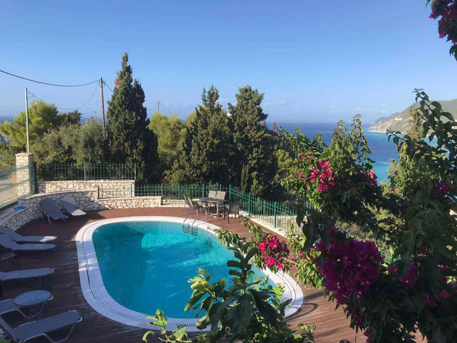 Villa Milia Айос-Никитас Экстерьер фото